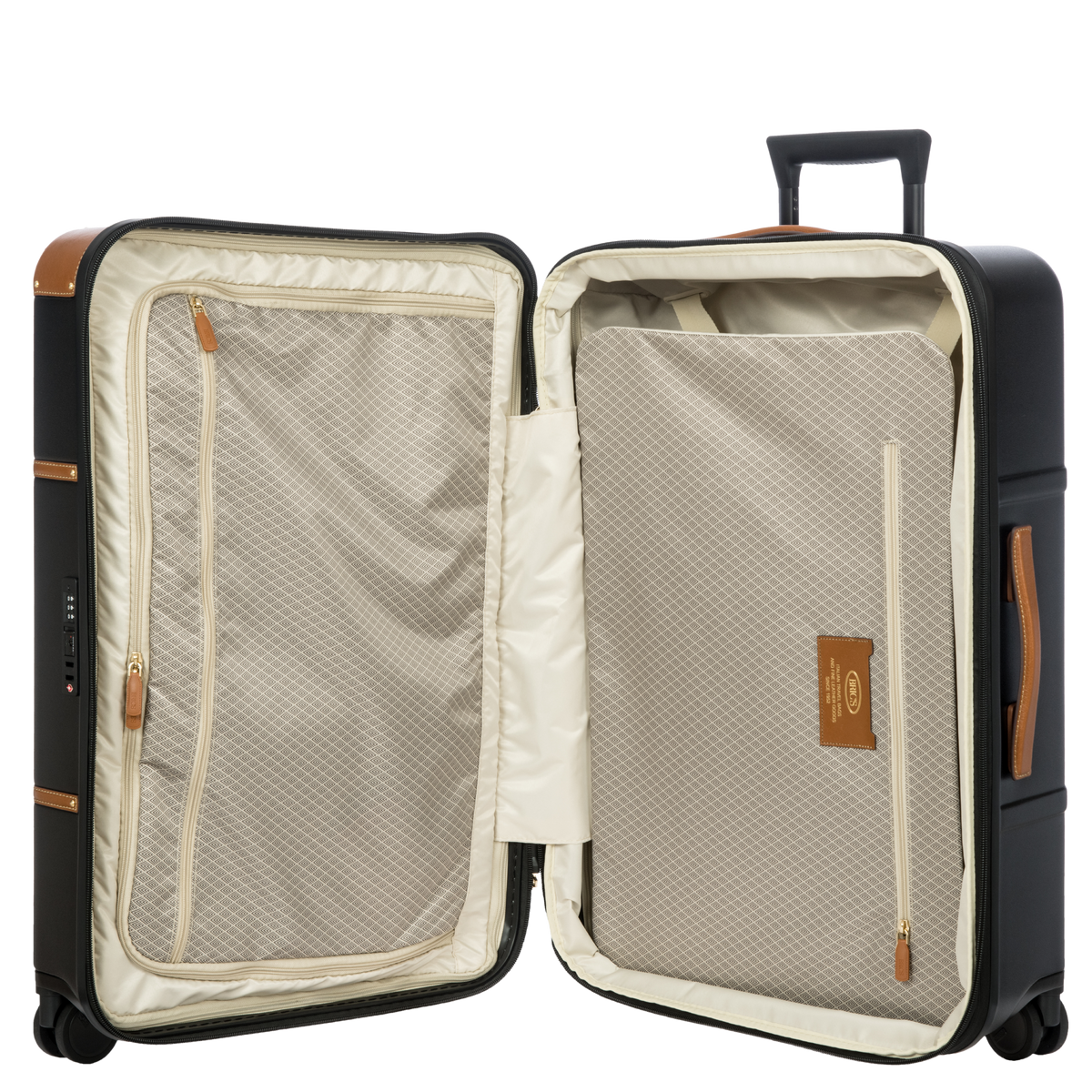 Bric's Bellagio Expandable Checked Spinner in Black, view 5