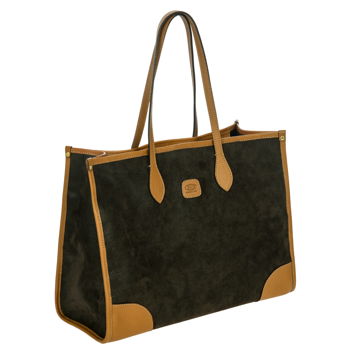 Bric's Life Suede-Effect Laptop Tote Bag, view 2