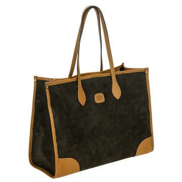 Bric's Life Suede-Effect Laptop Tote Bag, view 2