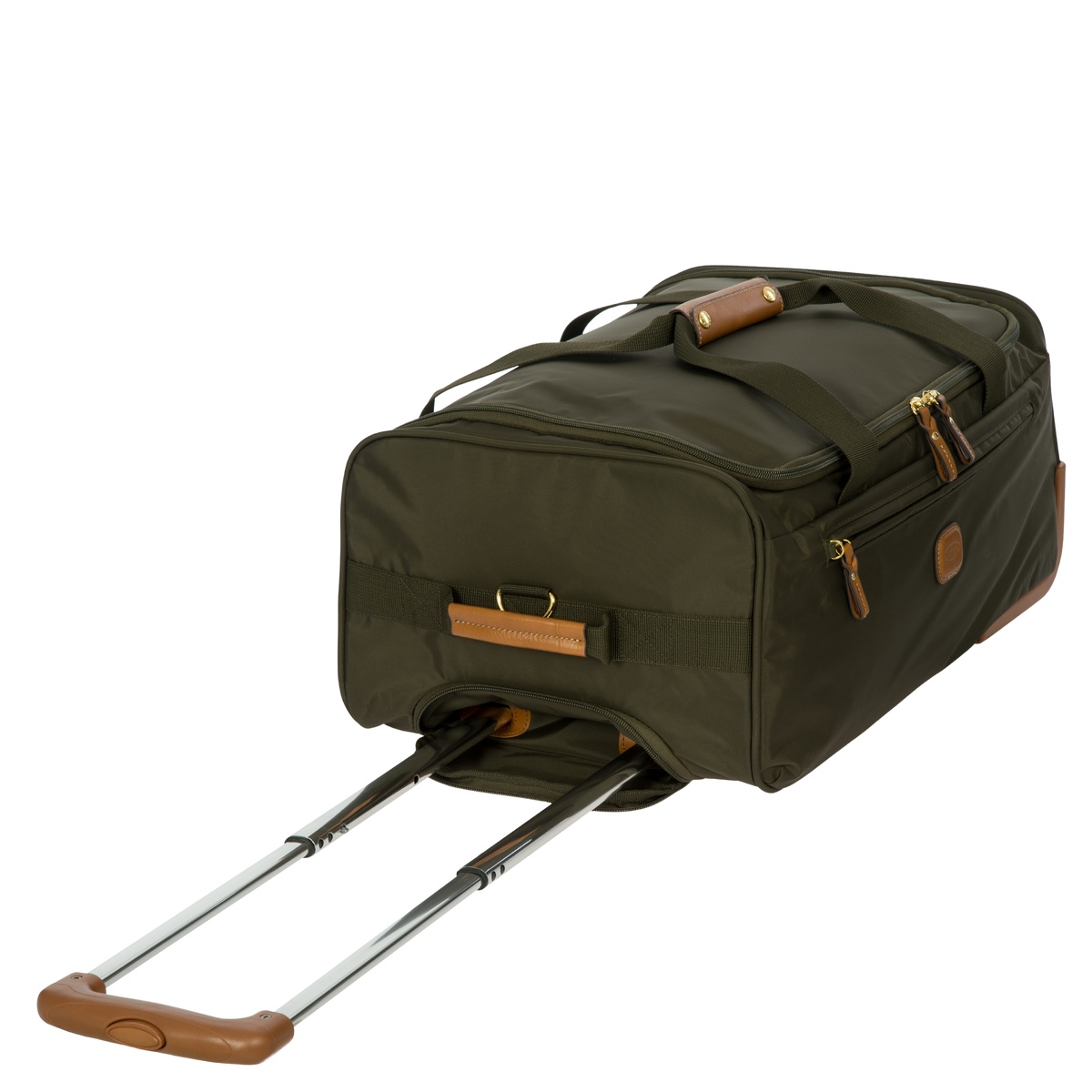 Bric's X-Collection Rolling Duffle Bag in Olive, view 3