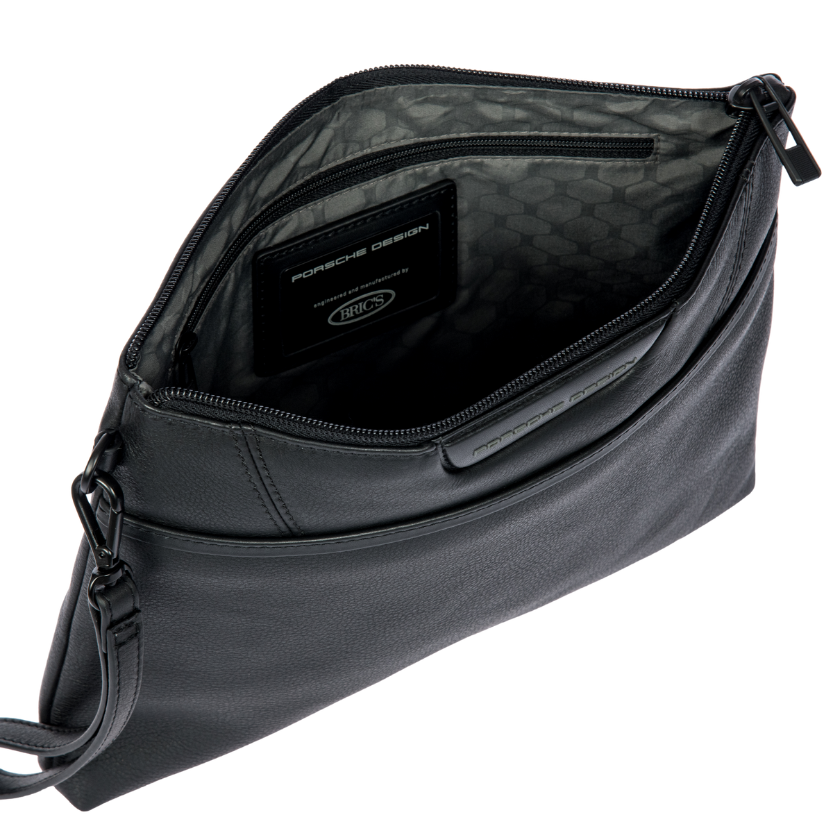 Porsche Design Full-Grain Leather Clutch Bag, view 5