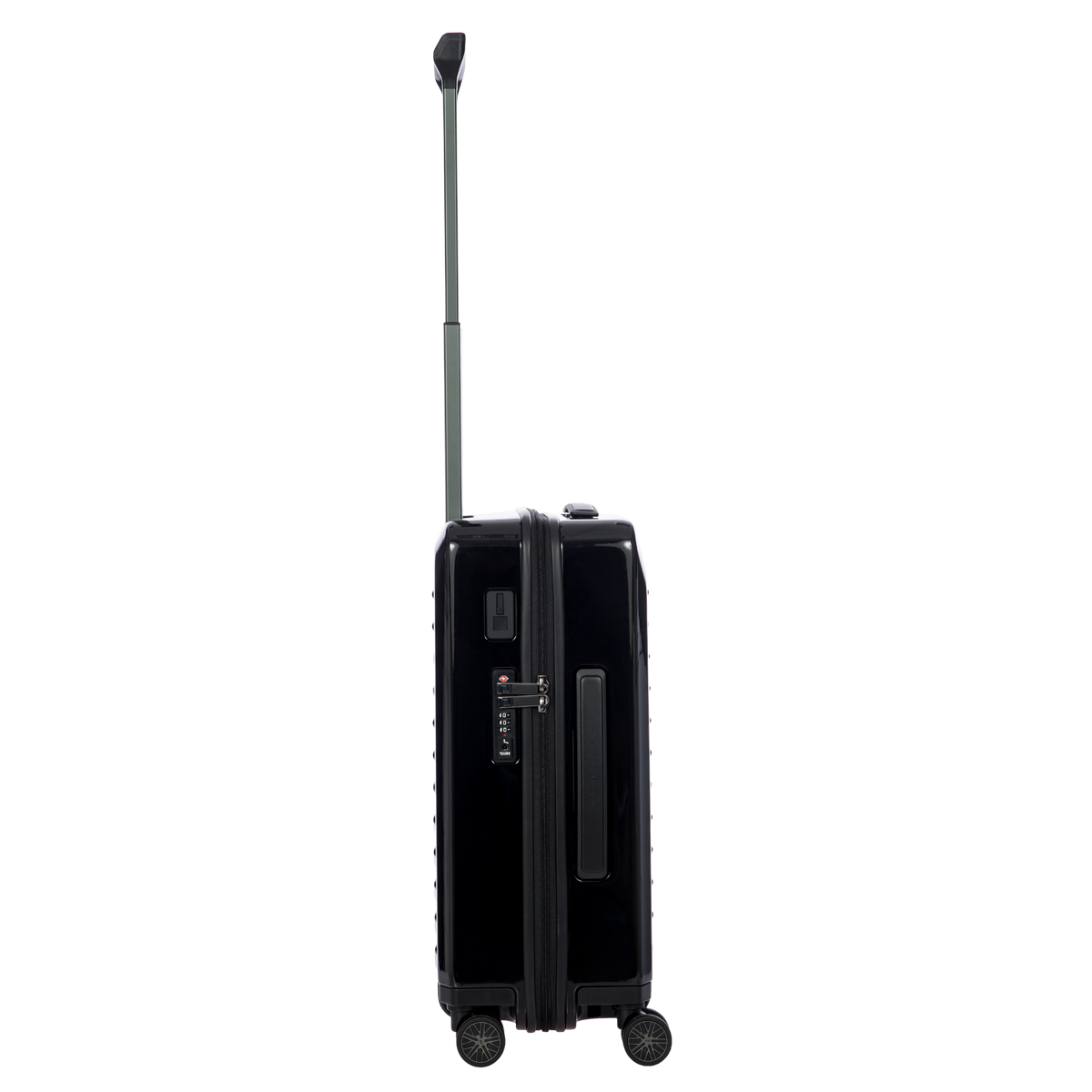 Porsche Design Roadster Hardcase Spinner Suitcase 21" carry-on in Shiny Black, view 4
