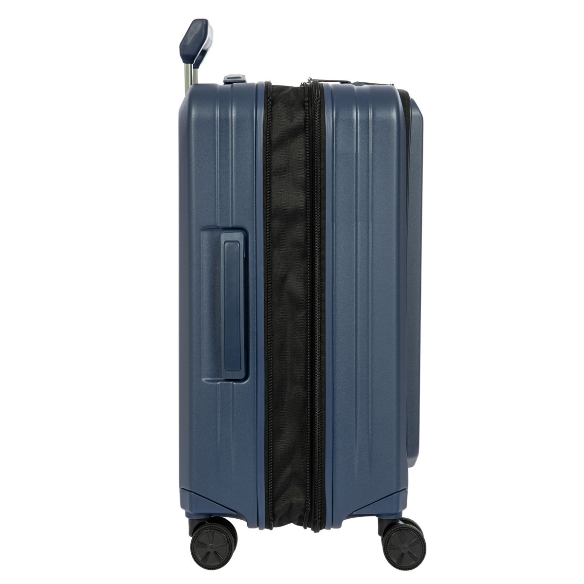 Porsche Design Expandable Carry-On Spinner with Front Pocket in Dark Blue Matte, view 4