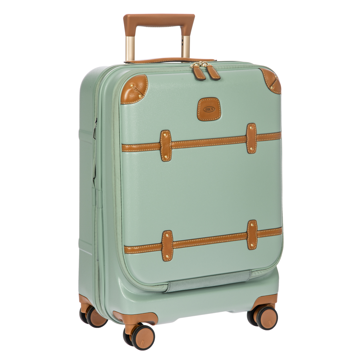 Bric's Bellagio Expandable Carry-On Spinner with Laptop Pocket in Eucalyptus, view 2