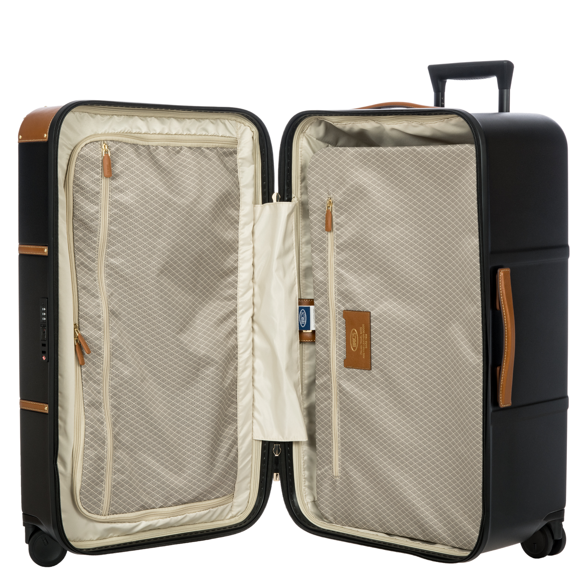 Bric's Bellagio Baule Trunk Checked Spinner in Black, view 5