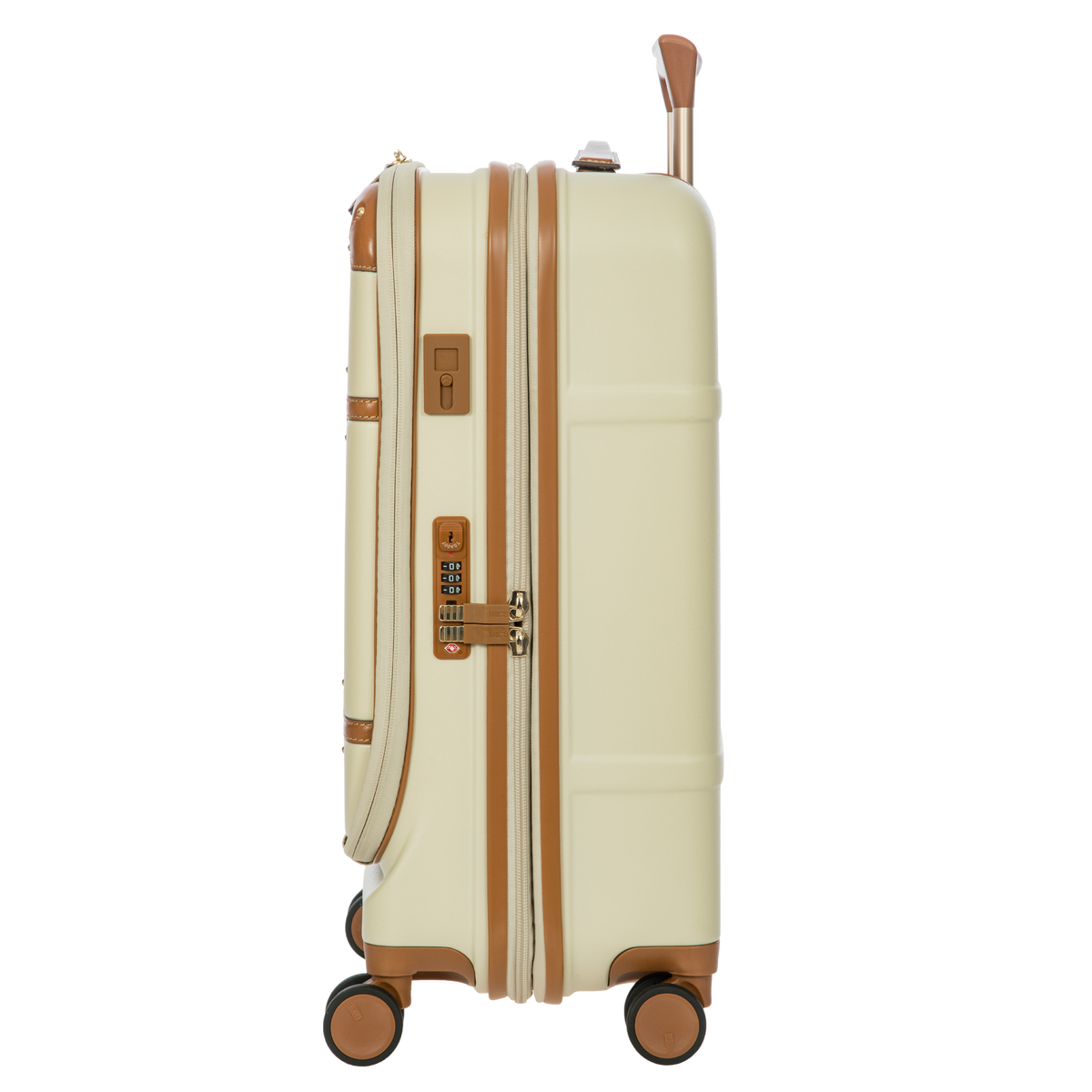 Bric's Bellagio Expandable Carry-On Spinner with Laptop Pocket in Cream, view 4