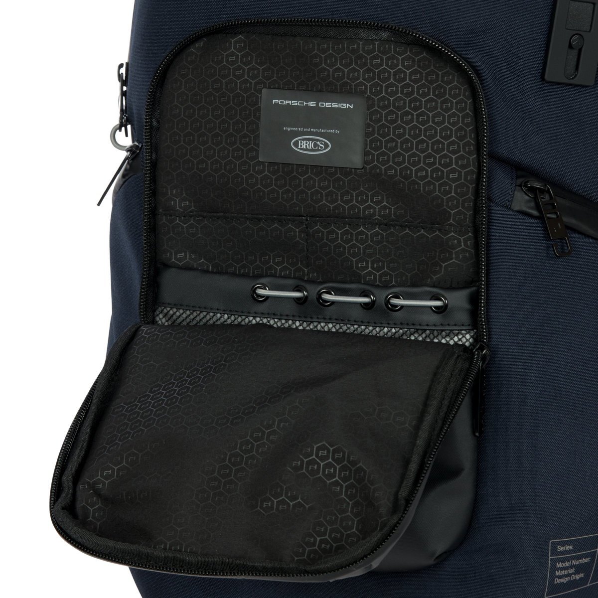 Porsche Design Urban Eco Laptop Backpack S in Navy, view 8