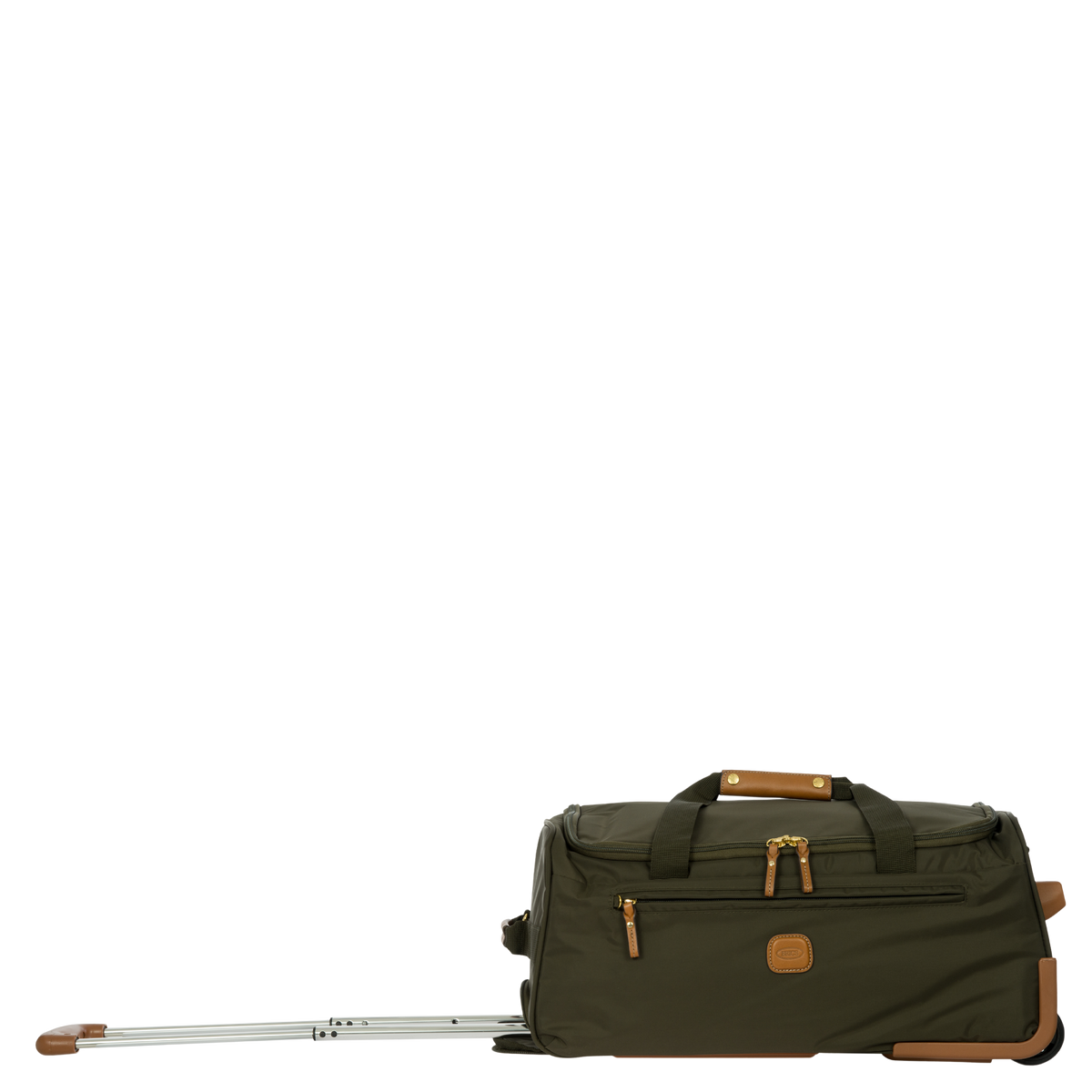 Bric's X-Collection Rolling Duffle Bag in Olive, view 1