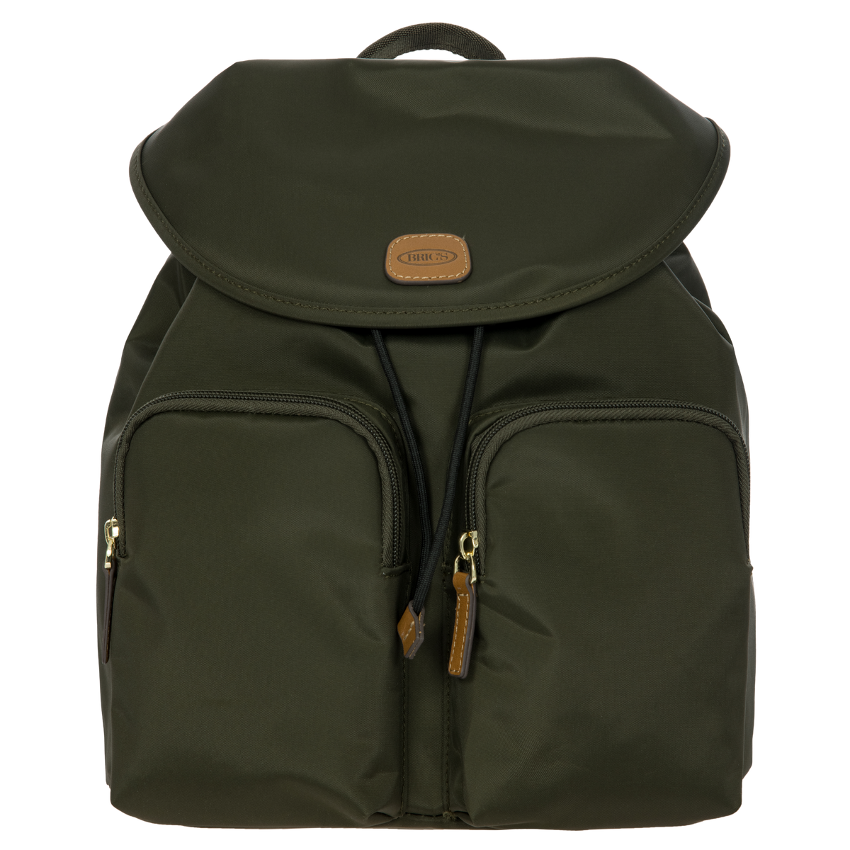 Bric's X-Collection Piccolo City Backpack in Olive, view 1