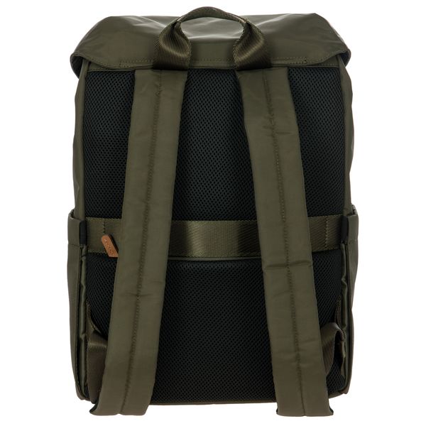 Bric's X-Collection Excursion Travel Backpack in Olive, view 1