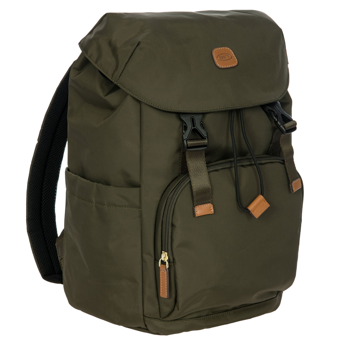 Bric's X-Collection Excursion Travel Backpack in Olive, view 4