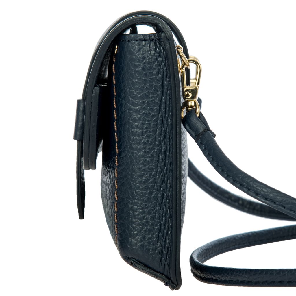 Bric's Gondola Garofano Leather Mini Purse in Avana, view 6