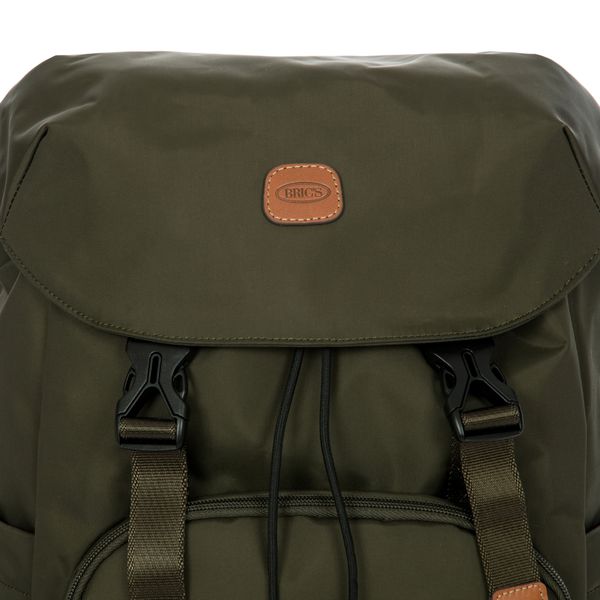 Bric's X-Collection Excursion Travel Backpack in Olive, view 5